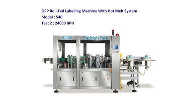 OPP Roll-Fed Labelling Machine - Model 540