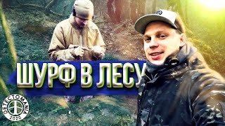 ШУРФ В ЛЕСУ. Продолжаем шурфить место, где я нашел КЛАД. Сигналы ещё есть. Коп 2021