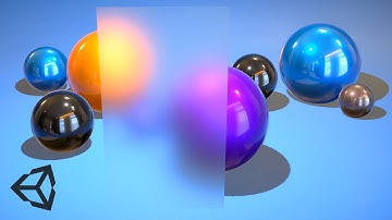 How to make Blur / Frosted Glass in Unity HDRP