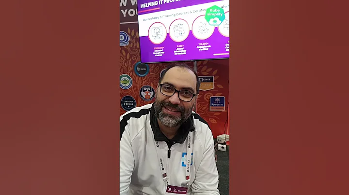 Christophe on Golden #kubestronaut | #kubecon India, #cloudnative #certification