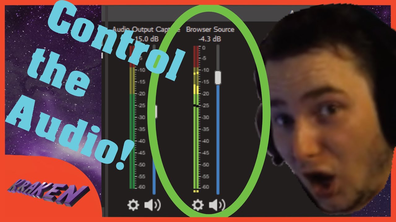 [EASY] OBS Browser source audio control 