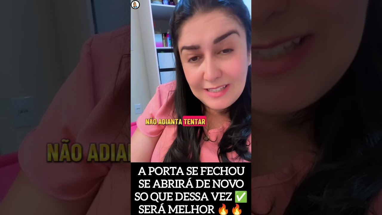 A PORTA SE FECHOU SE ABRIRÁ DE NOVO ✅