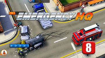 EMERGENCY HQ - Walkthrough Gameplay (Part 8)(iOS, Android)