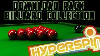 HYPERSPIN / PACK BILLIARD COLLECTION / EXCLUSIVO E INÉDITO