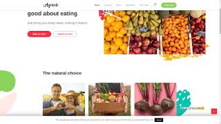 Agricole - Organic Food and Agriculture WordPress Theme      Darma Ew screenshot 1