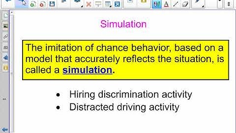 AP Stats - 5.1B - Myths about Randomness and Simulation