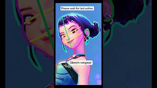 Celebrity Delhi se mnali, #How to draw Zoey Kpop Demon Hunters ||#drawing #art #zoey #shorts#v#jk #rumi Profile