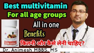 Role of multivitamin in our body! Best multivitamin for all age group! Dr Animesh MS screenshot 4