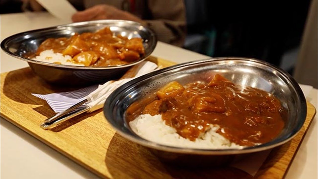カレーショップ「インデアン」がエスタ帯広内にオープン - YouTube