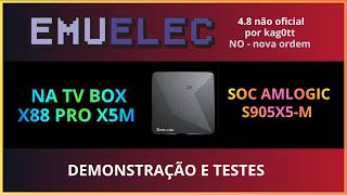 🎮EmuELEC-NO 4.8 (unofficial by kag0tt) para TVs Boxes com SoC's Amlogic S905X5-M🕹️