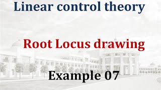 Root locus analysis - Example 07 - G(s) = (s+b)/s^2(s+a)