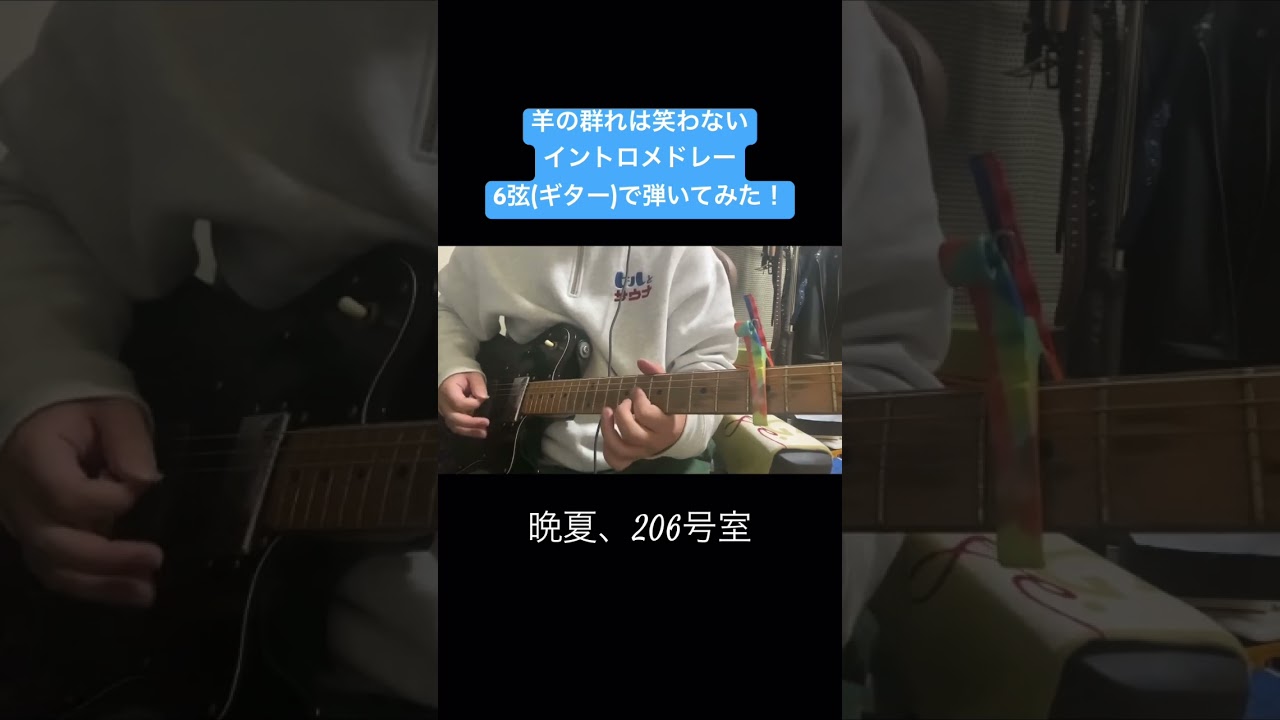 羊の群れは笑わない-イントロメドレーを勝手に作って弾いてみました