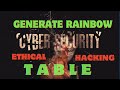 How to Easily Crack Passwords with Rainbow Tables - Ethical Hacking