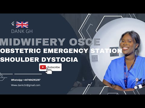 SHOULDER DYSTOCIA |OSCE