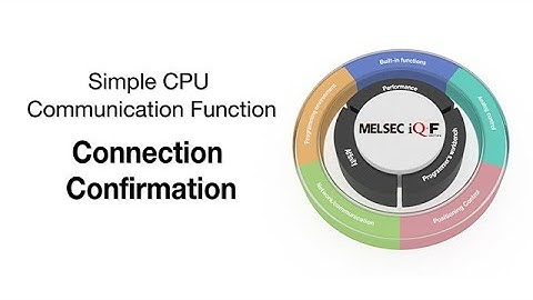 (5) Connection confirmation ＜MELSEC iQ-F [Simple CPU communication function] 5/6＞ (English version)