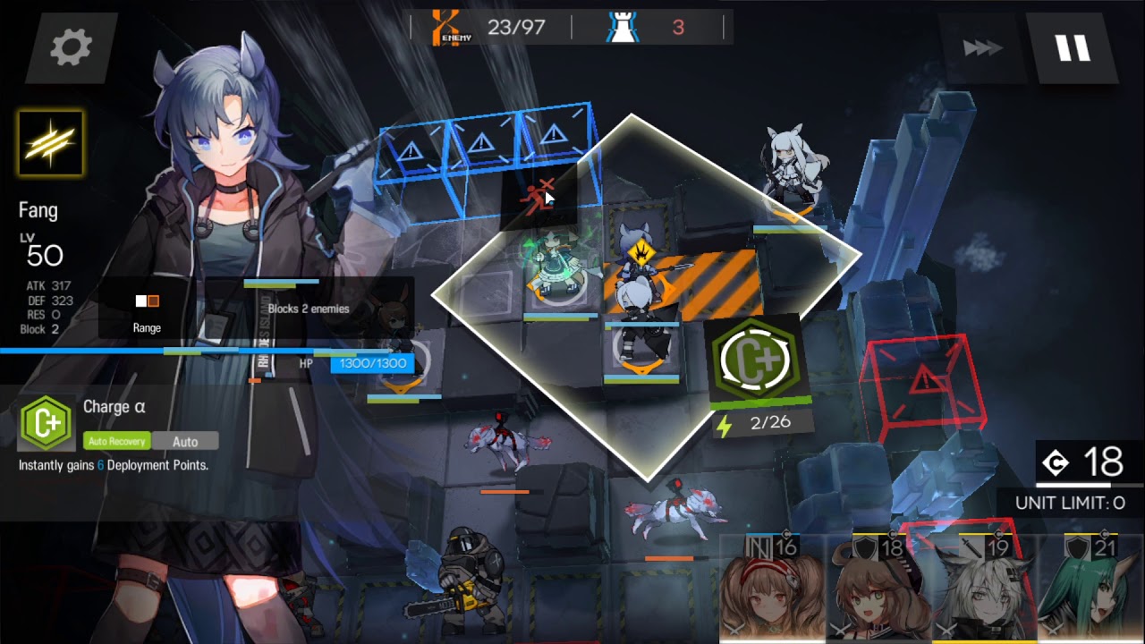 Arknights карта мира