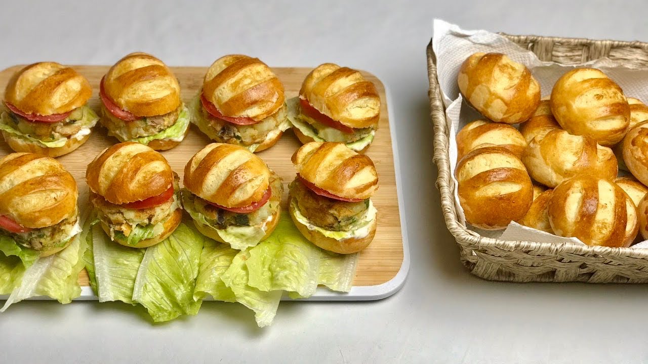 بتي پان او ميني برغر بحشو اقتصادي و لذييييذ جدااا