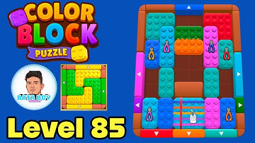Color block puzzle 3d jam level 85 solution walkthrough