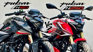 Pulsar N160 Vs Pulsar N250 Detailed Comparison | Best Naked Pulsar Under 2 Lakh !