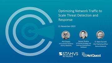 WEBINAR: Optimizing Network Traffic to Scale Threat Detection and Response  |  21 November 2023