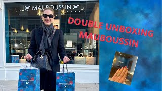 DOUBLE UNBOXING MAUBOUSSIN- JE TESTE LE SAV