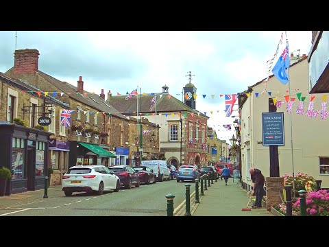Garstang Village Walk and the Scarecrow Festival  English Countryside 4K