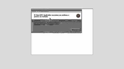 Tuto client erro MFC application - Crossfire