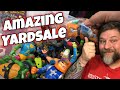 AMAZING Yard Sale! Awesome Toy Selection!