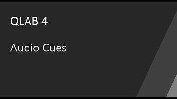 [Eng / Kor Sub] QLab4배워보기_16-1_Audio CUes