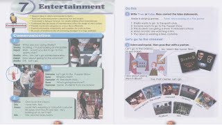 Unit 7 (Entertainment ) Page 58_ 59 Focus English Student's Book 3me anne secondaire.