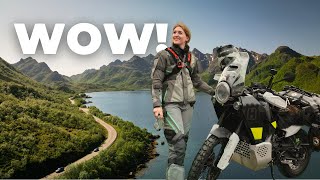 Motorcycle tour through Northern Norway - SOLO motorcycle camping trip [S5-E16]