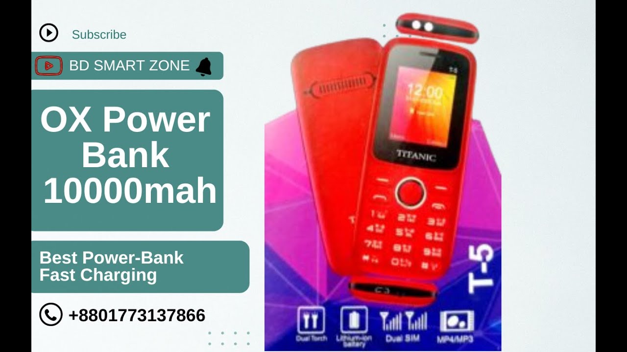 titanic mobile phone t5 review in bangla YouTube