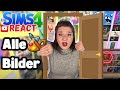 ALLE gemalten BILDER in SIMS 4🤩│ICH reagiere auf│REACTION│Deutsch