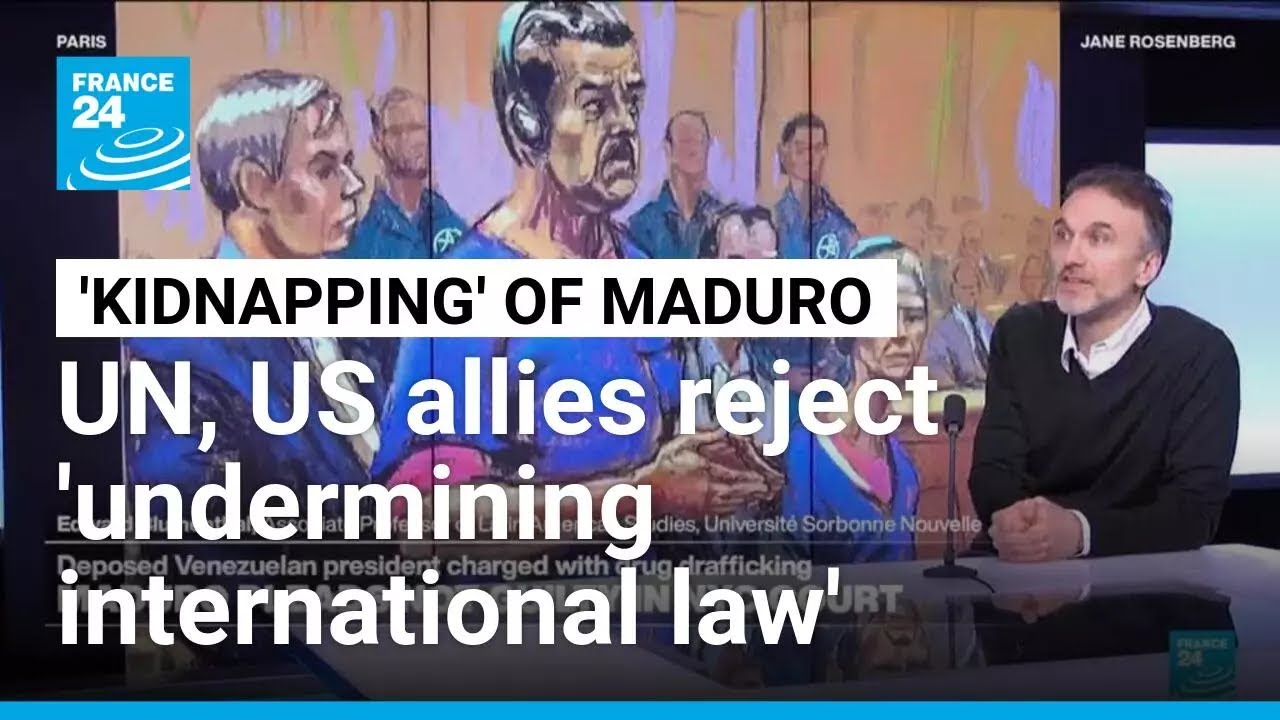 Is U.S. military operation in Venezuela a 'return to 19th century gunboat diplomacy'? • FRANCE 24