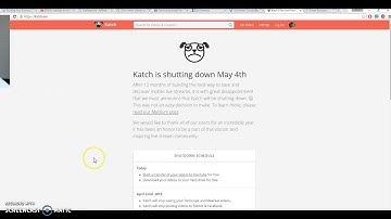 Attention Periscope Brodcasters !, Katch is Shutting Down .. Learn More