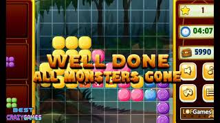 1010 monster puzzle | Walkthrough BestCrazyGames
