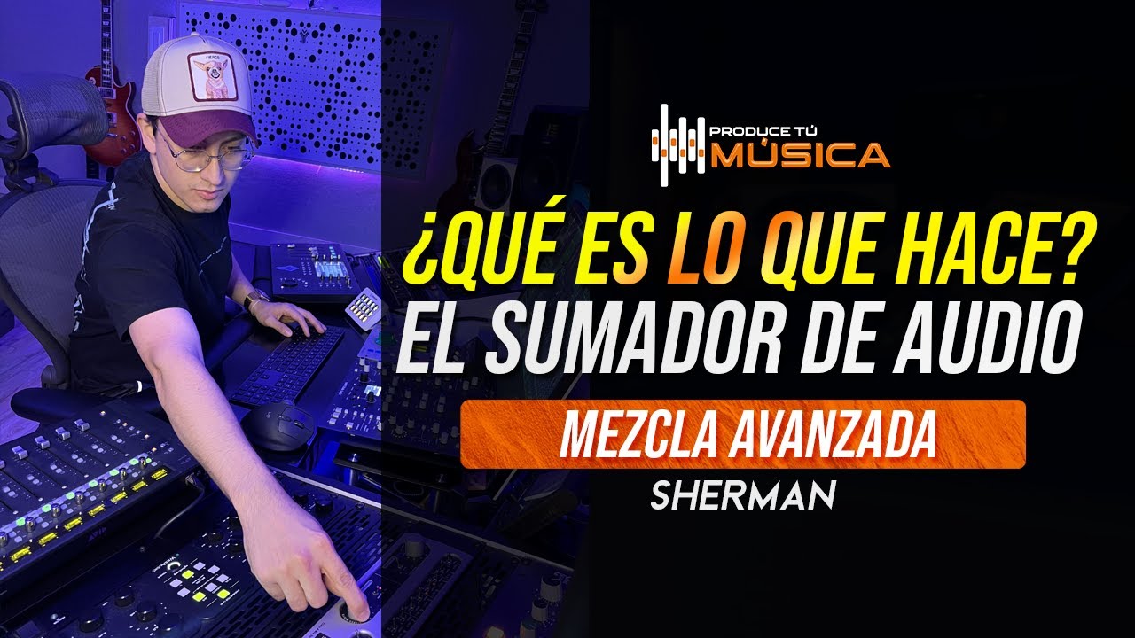 Emular SUMADOR ANALÓGICO solo con PLUGINS || Mezcla Avanzada