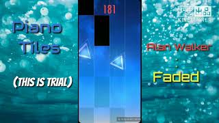 *Piano Tiles* ; New Song *Alan Walker* :( Faded) screenshot 5