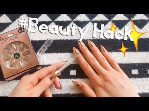 How to remove fake nail glue off skin