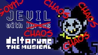 Jevil With Lyrics But Every Lyric Is Chaos - Deltarune The Musical Imsywu
