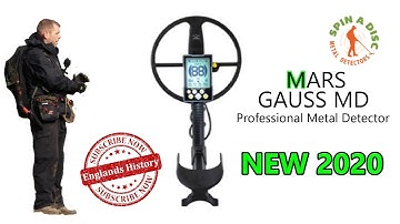 NEW 2020, MARS GAUSS MD METAL DETECTOR