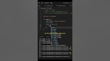 While Loop in C++ - Full Video Out Now! #shorts #cprogramming #c++