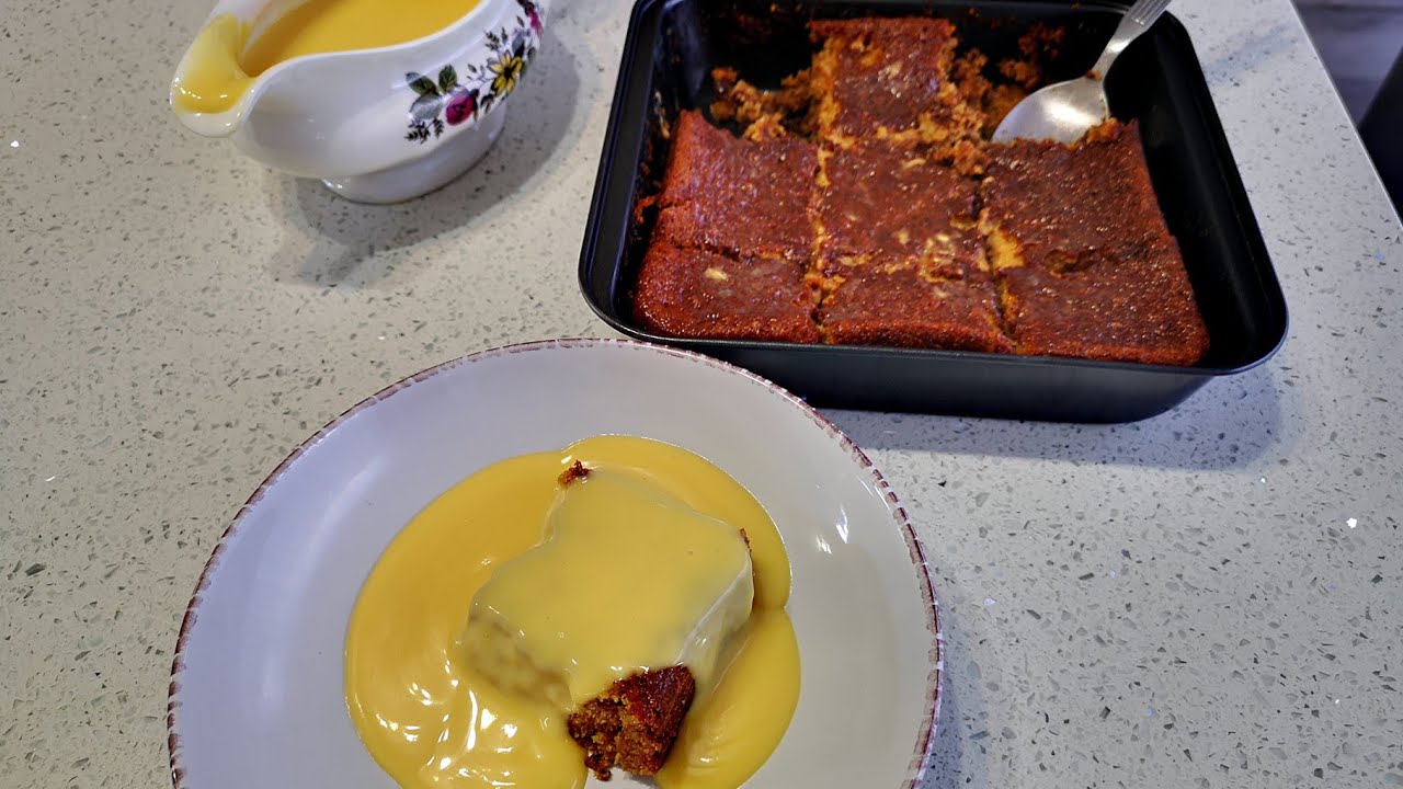 Malva Pudding With Custard Desserts Of South Africa YouTube Malva Pudding With Custard Desserts Of South Africa YouTube