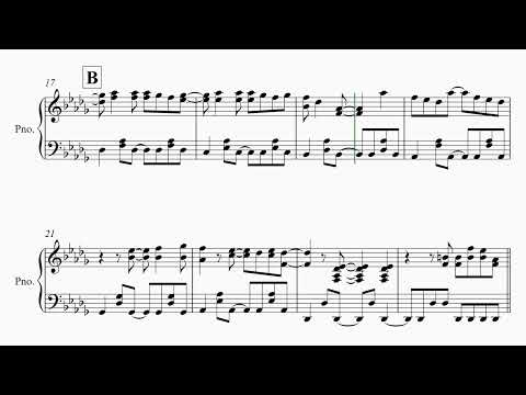 【TRUE LOVE】　里空　楽譜作成　耳コピ