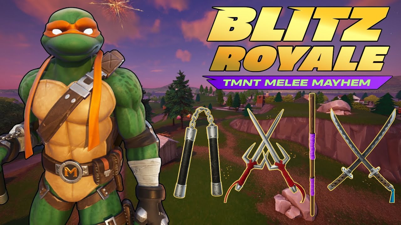 Fortnite: Blitz TMNT Melee Mayhem update!
