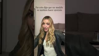 por esto digo que ser modelo es casi como hacer ejercicio #foryou #modelo #ejercicio