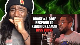 Drake and J. Cole respond to Kendrick Lamar diss @CrankLucas - Rapper Reaction
