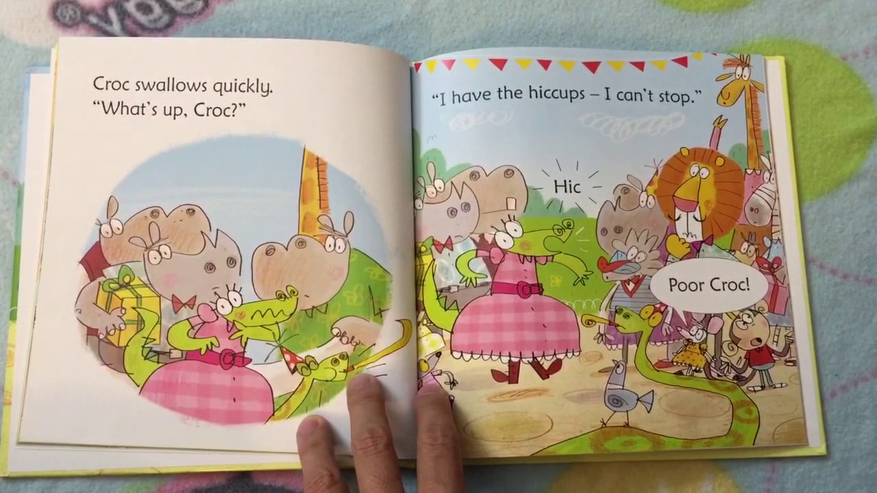 Croc Gets a Shock (Usborne Phonics Books) - YouTube
