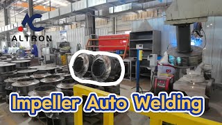 Altron Impeller Robotic Auto Welding Machine for Air Ventilator丨Centrifugal Blower