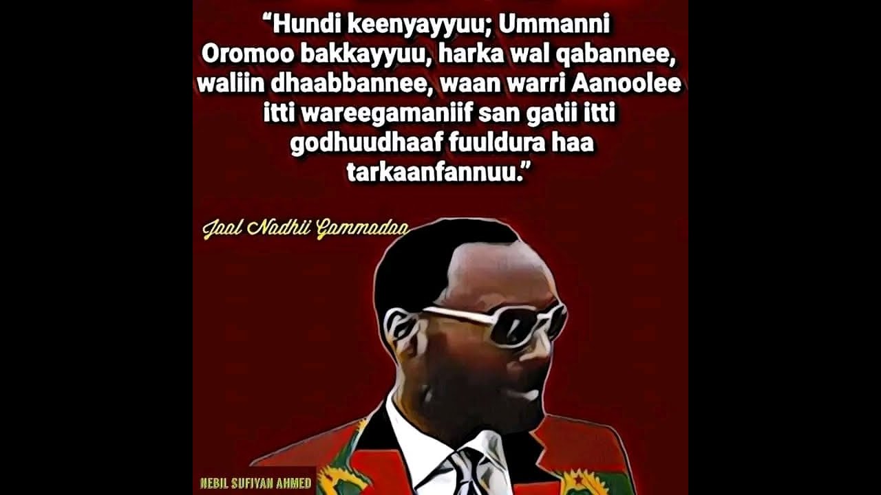 WALALOO Amaan Nyafaro waee baale shergodha ummaata miskiinaf sagaale ha taanu240p